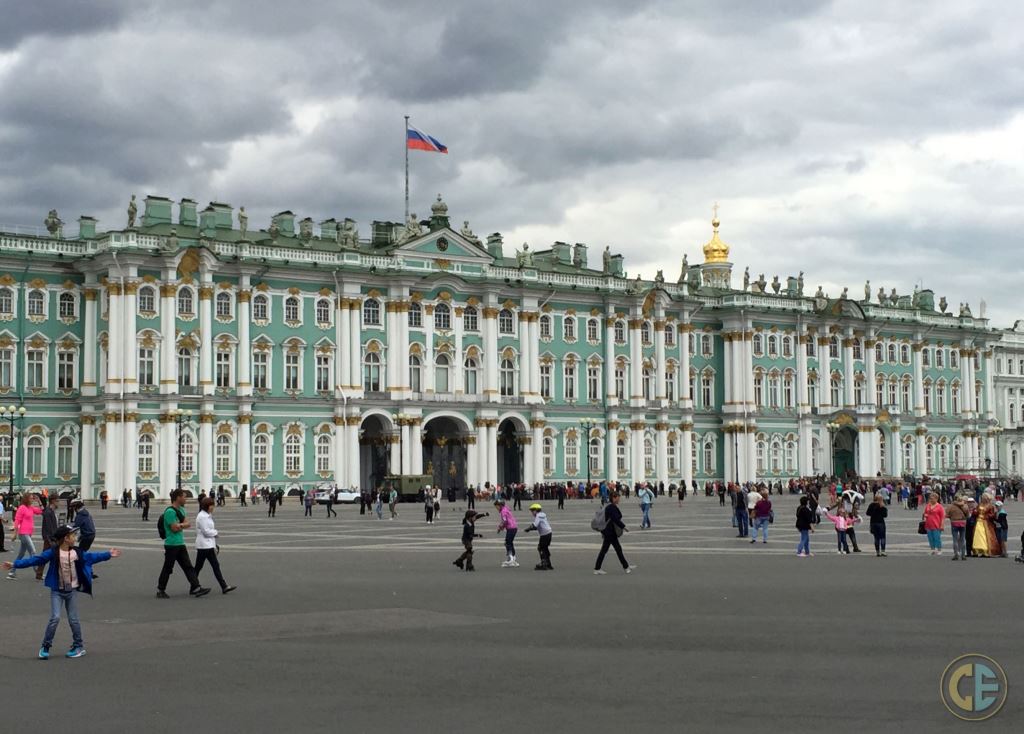 Back Of The Hermitage Museum